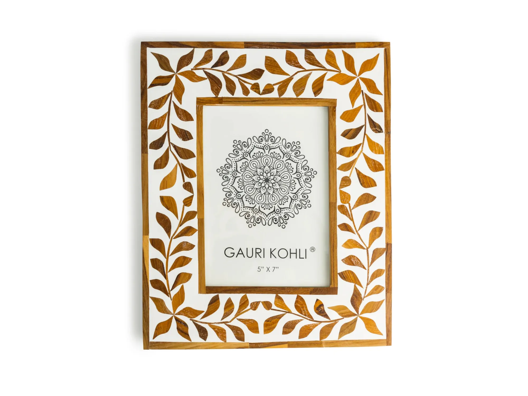 Jodhpur Mother of Pearl Picture Frame - 5"x7"