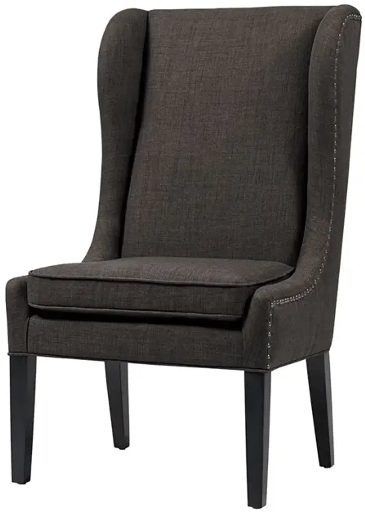 Gracie Mills Nataly Traditional Upholstered High Wing back Dining Chair