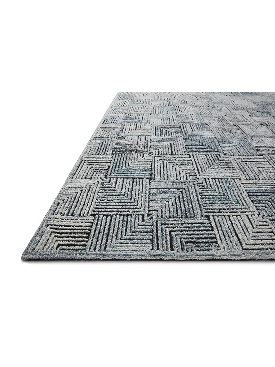 Prescott PRE03 Arctic Blue 7'9" x 9'9" Rug