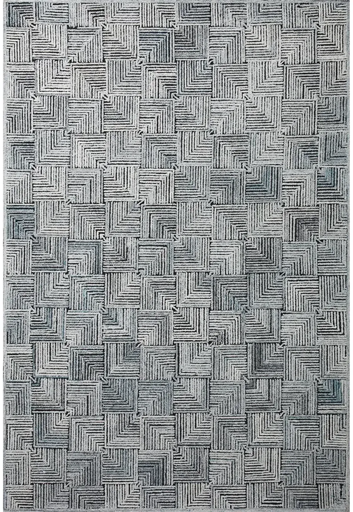 Prescott PRE03 Arctic Blue 7'9" x 9'9" Rug