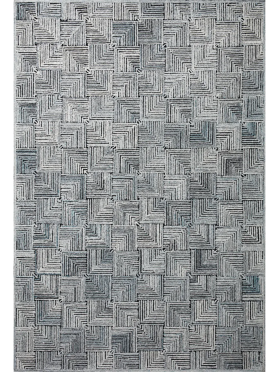 Prescott PRE03 Arctic Blue 7'9" x 9'9" Rug