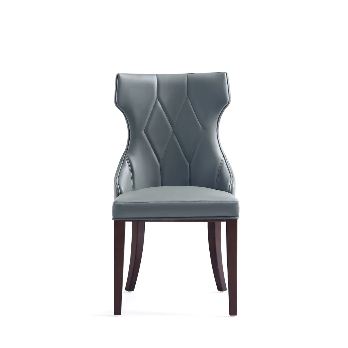 Reine Dark Gray Dining Chairs (Set of 4)