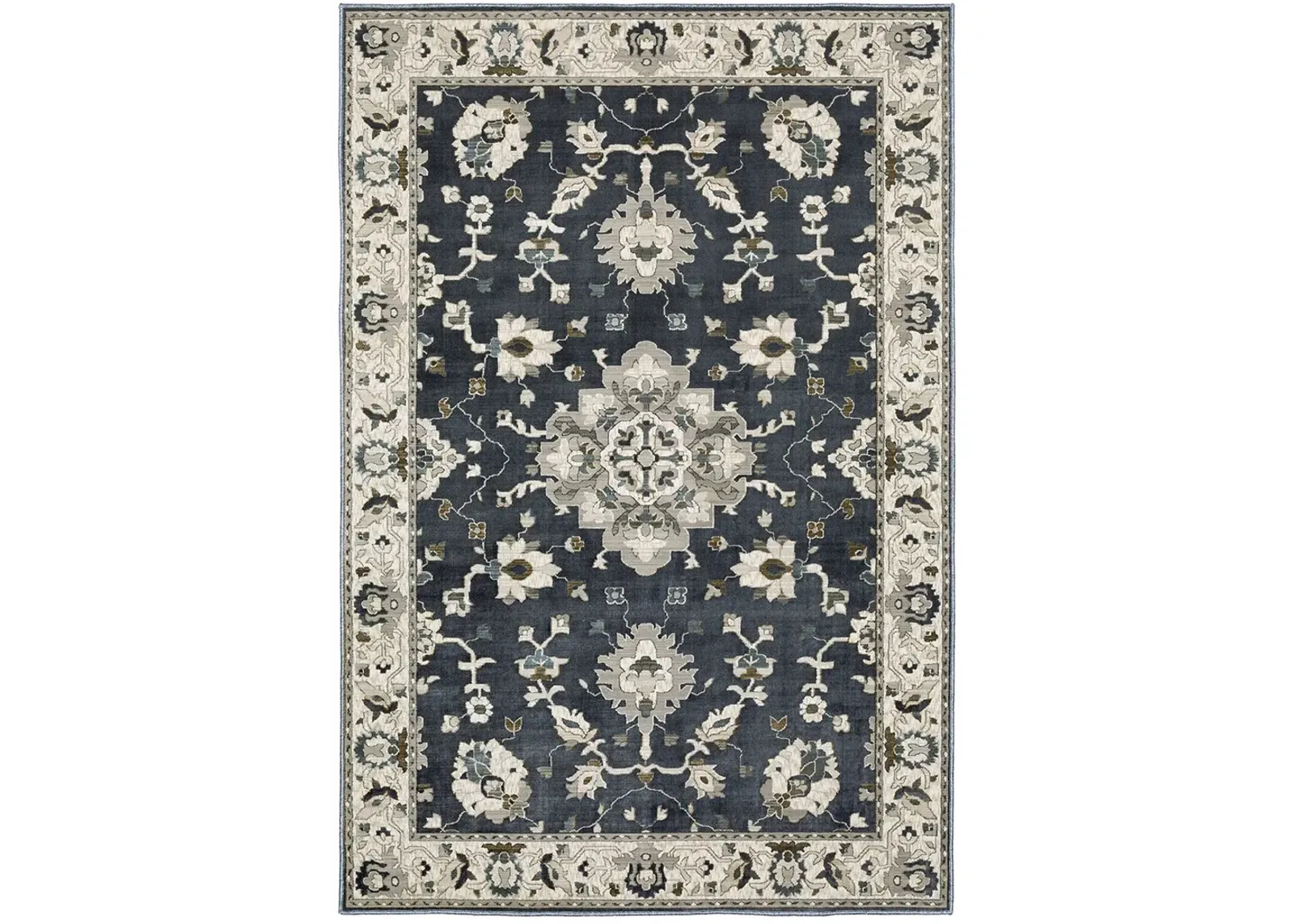 Ellington 3'10" x 5'5" Blue Rug