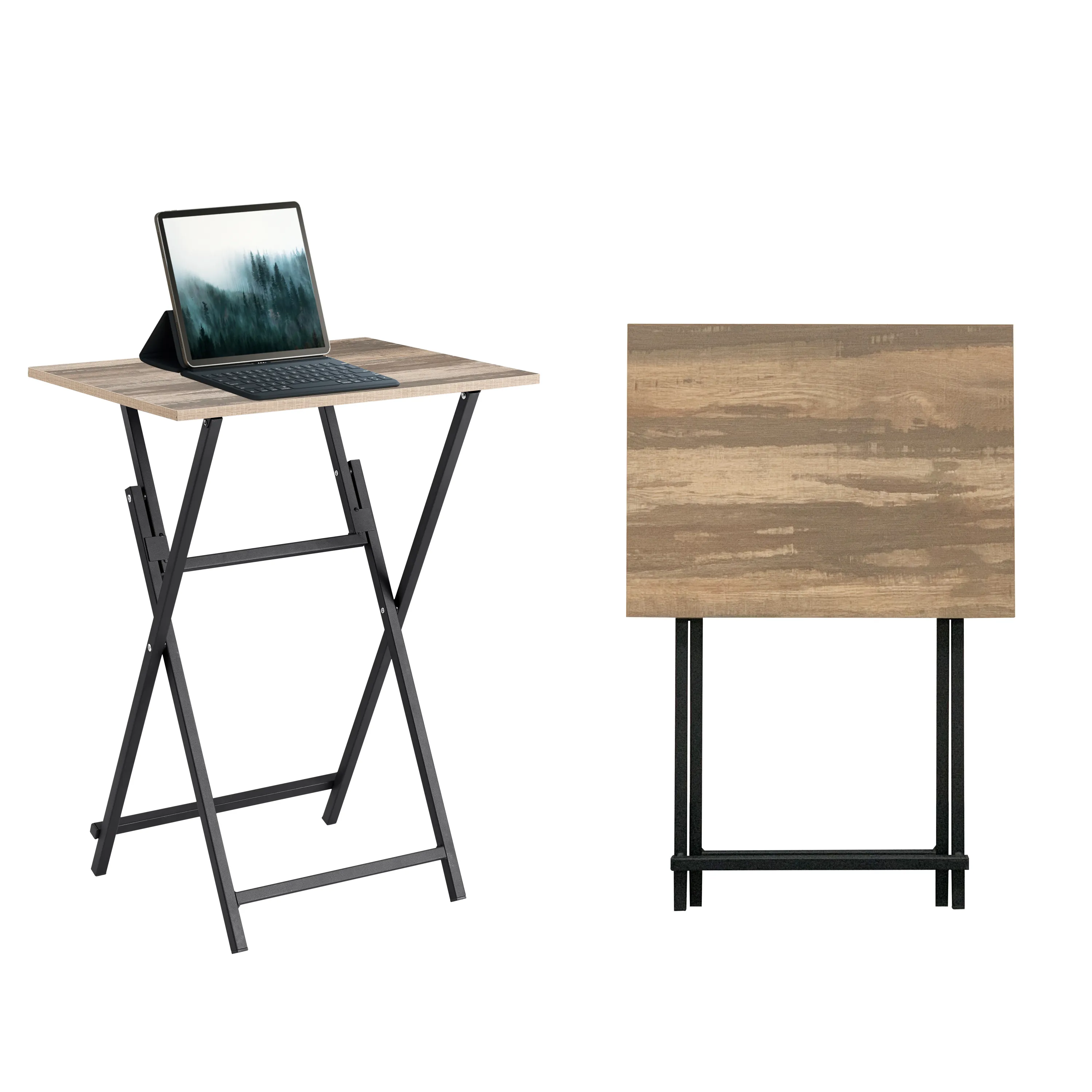 Portable Folding TV Tray Table for Small Spaces