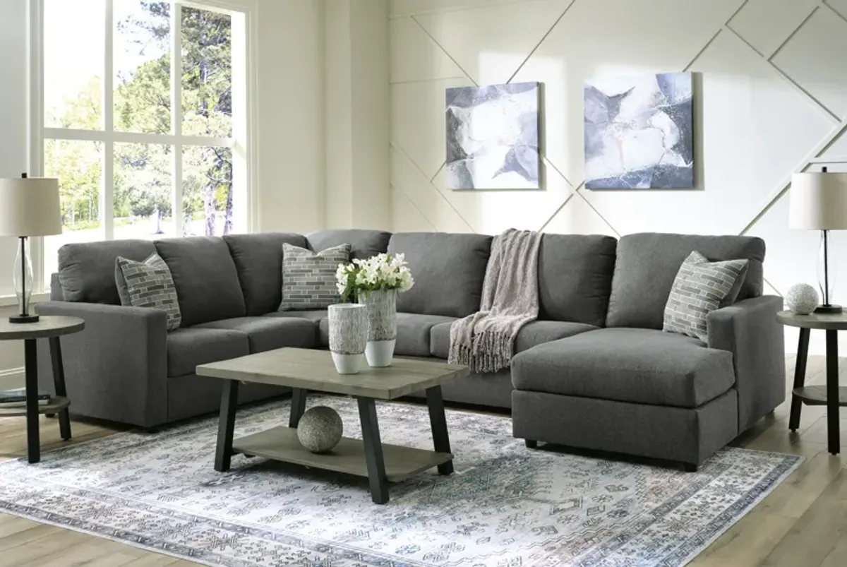 Edenfield 3-Piece Sectional with Chaise