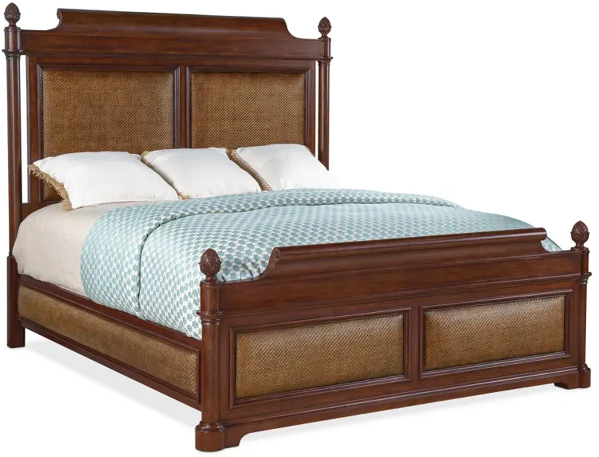 Charleston California King Panel Bed