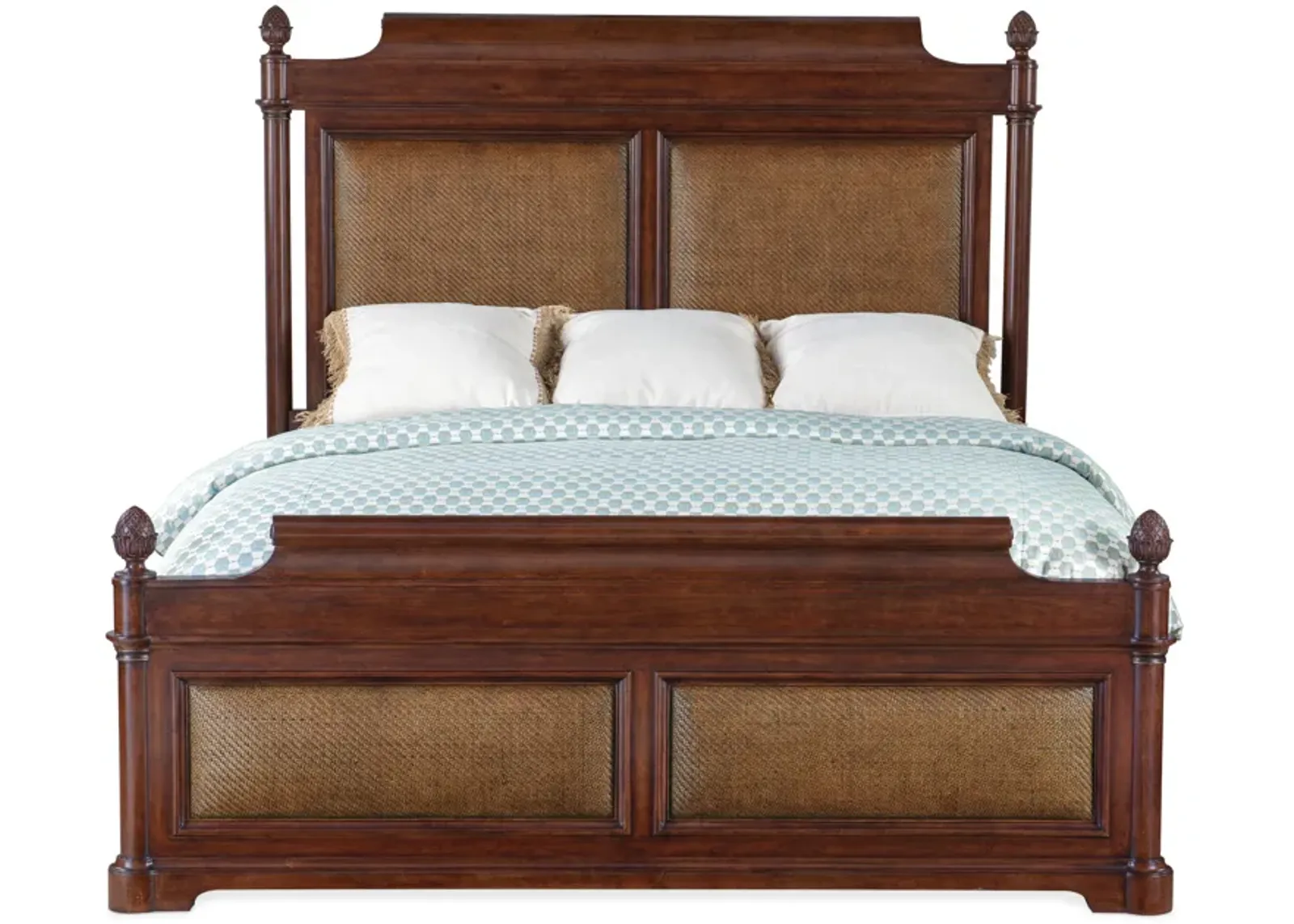 Charleston California King Panel Bed