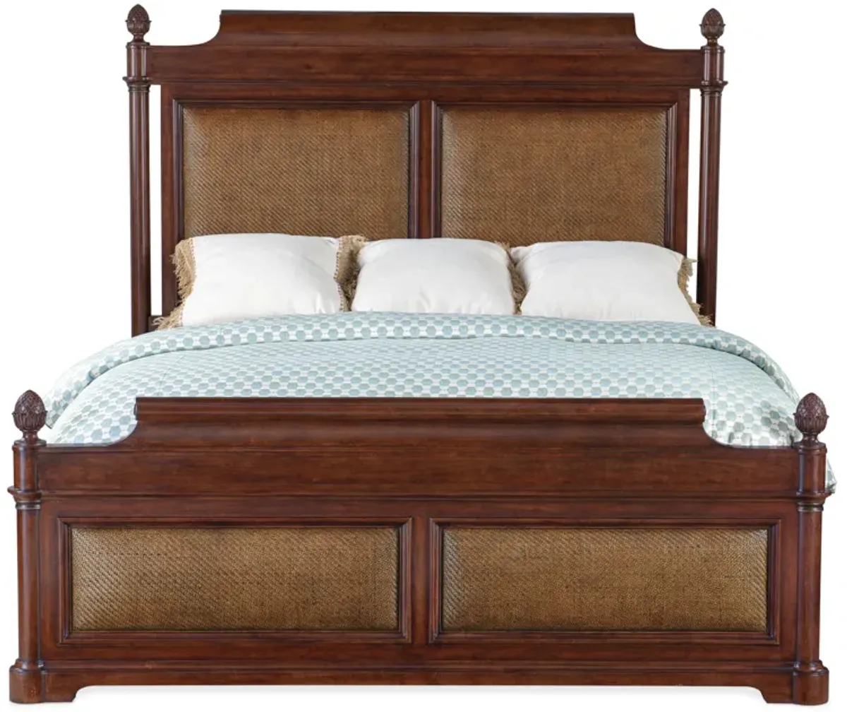 Charleston California King Panel Bed