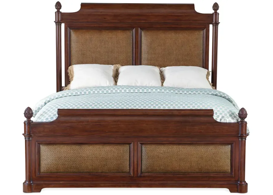 Charleston California King Panel Bed