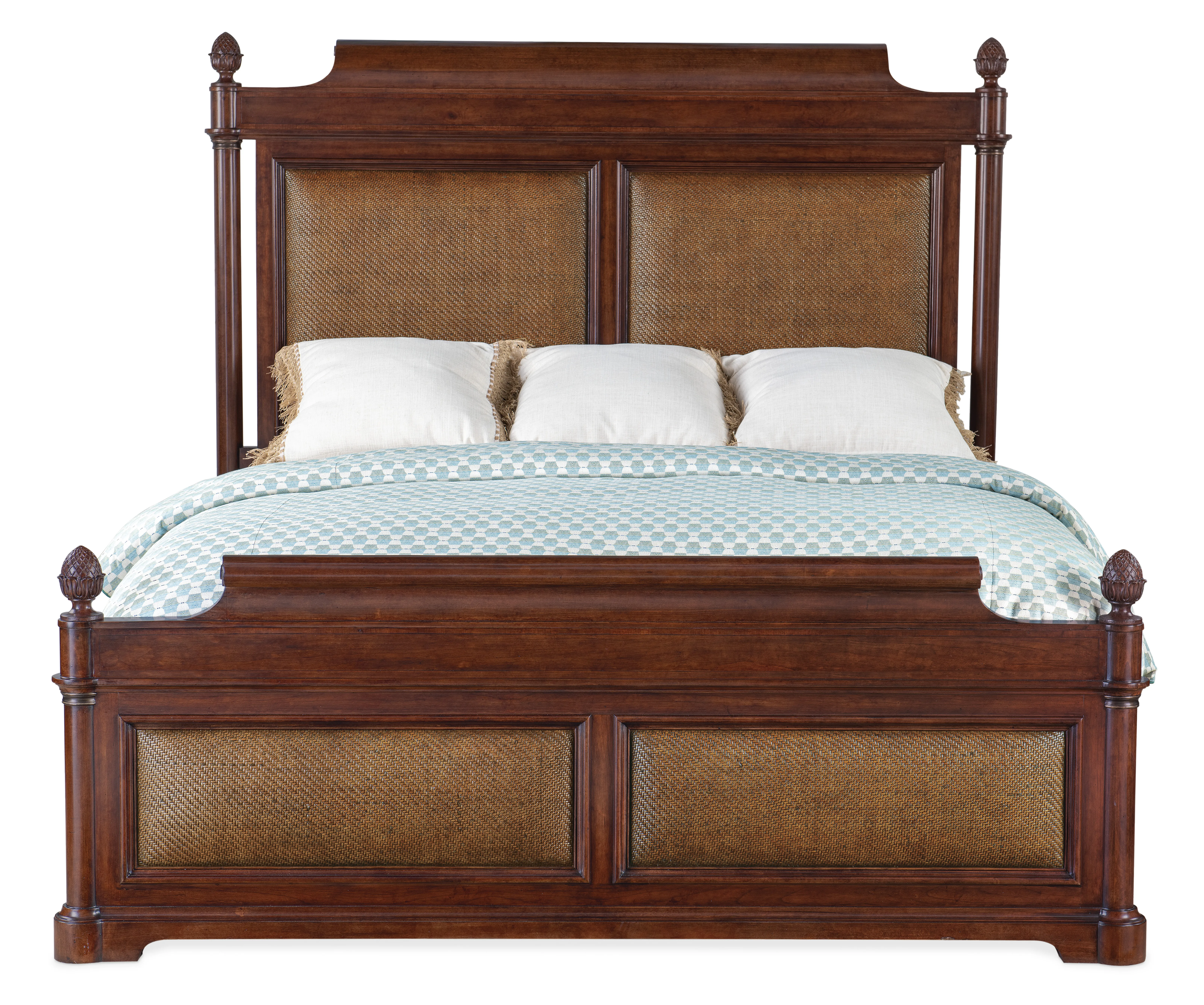 Charleston California King Panel Bed