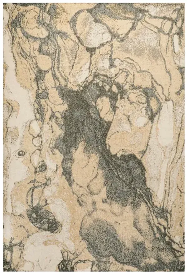 Marmo Abstract Marbled Modern Area Rug