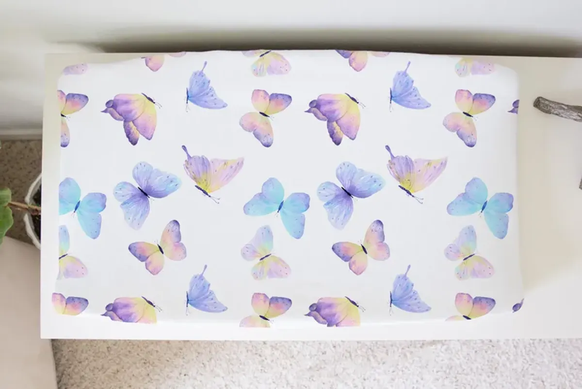 Baby Changing Pad Cover - Butterfly