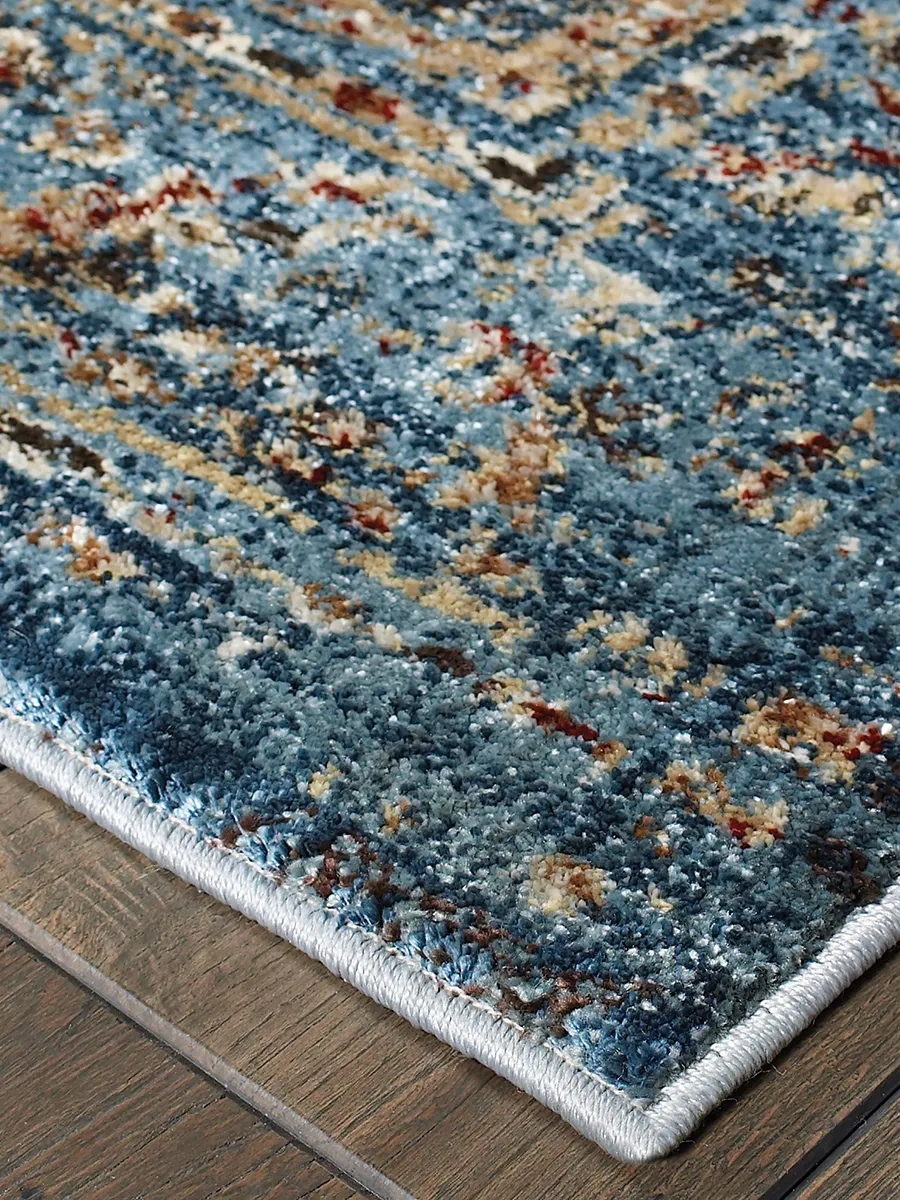 Empire 2'3" x 7'6" Blue Rug