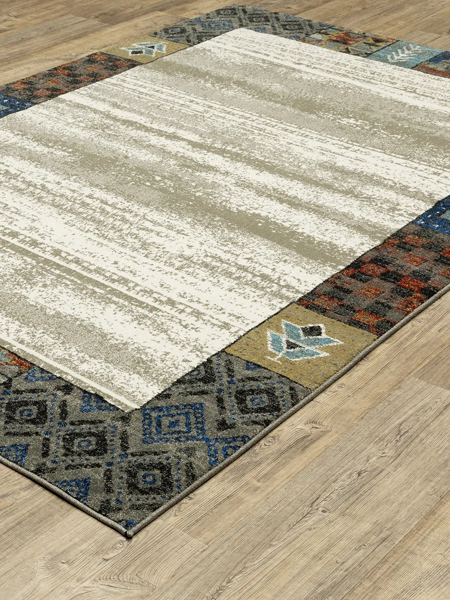 Venice 6'7" x 9'2" Beige Rug