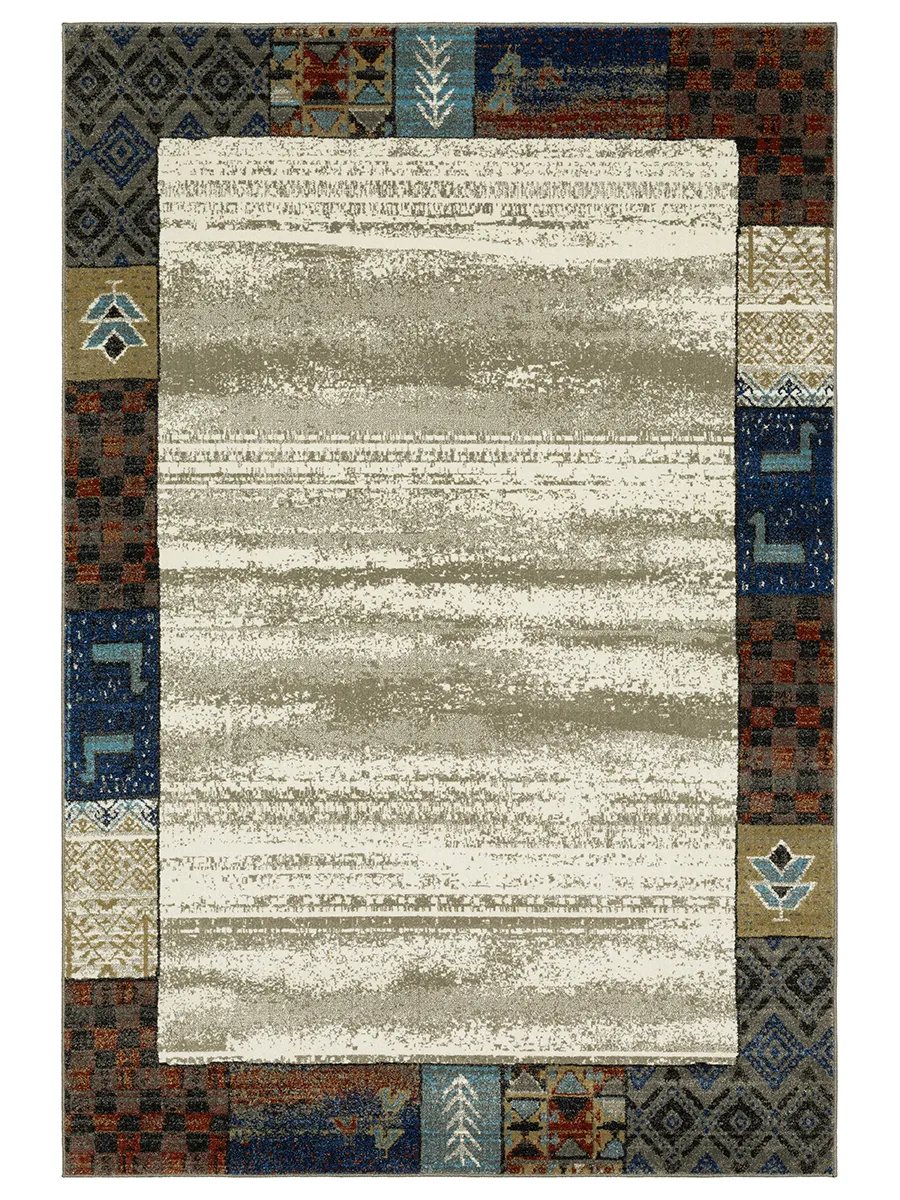 Venice 6'7" x 9'2" Beige Rug