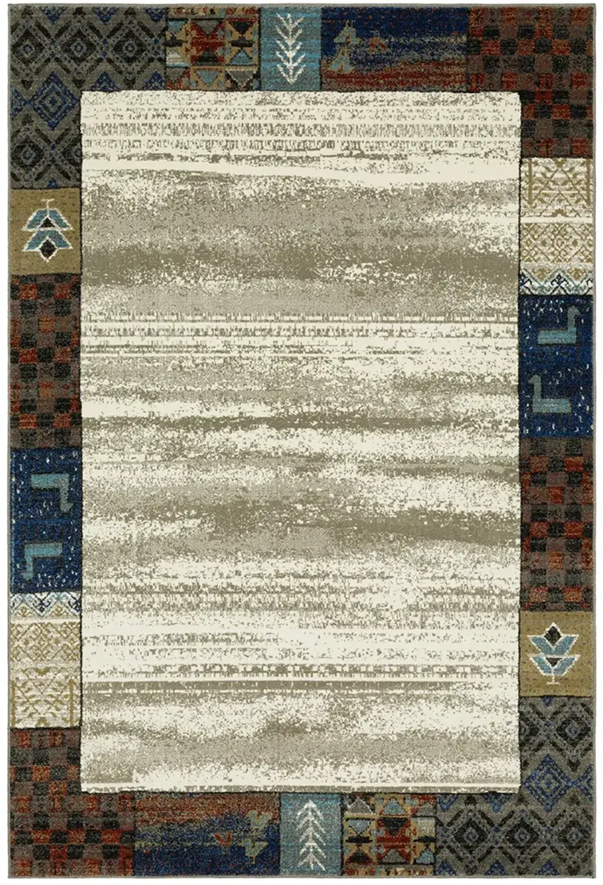 Venice 6'7" x 9'2" Beige Rug