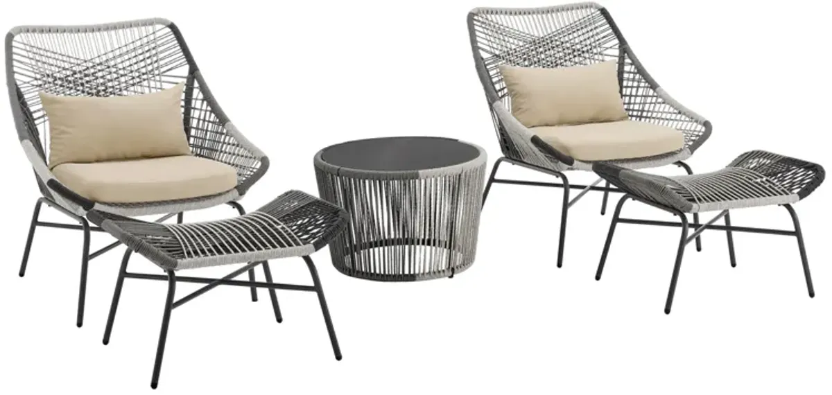 Ashland Cream Patio Set