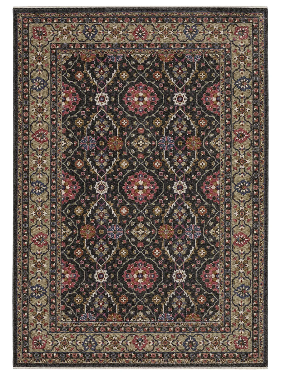 Hastings 9'10" x 12'10" Char Rug