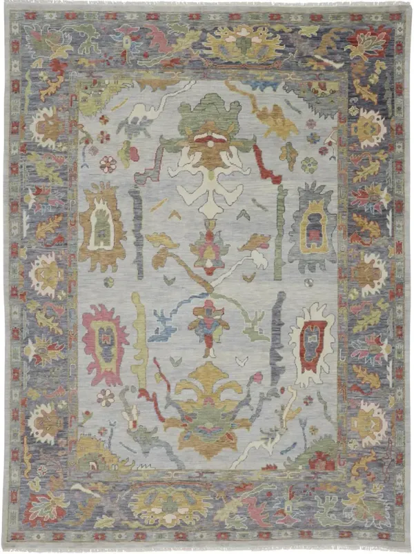 Karina 6794F Blue/Gray/Gold 3'6" x 5'6" Rug