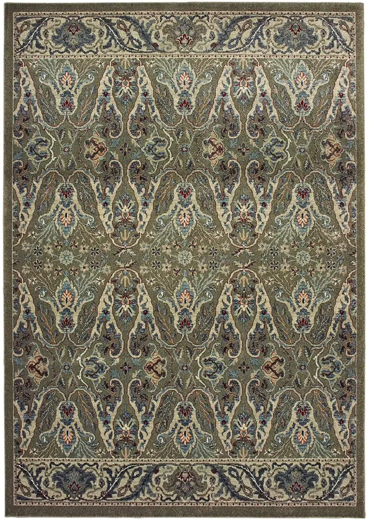 Raleigh 5'3" x 7'6" Brown Rug