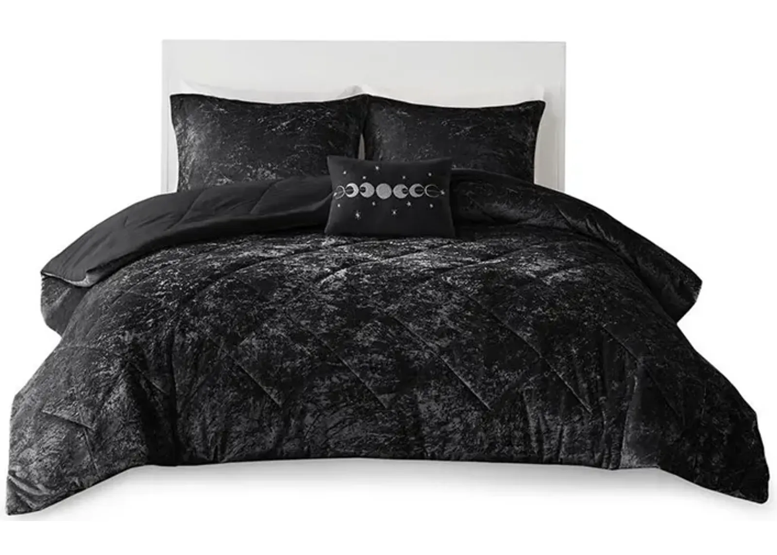 Belen Kox Felicia Crushed Velvet Comforter Set Twin/Twin XL - Luxe Collection, Belen Kox