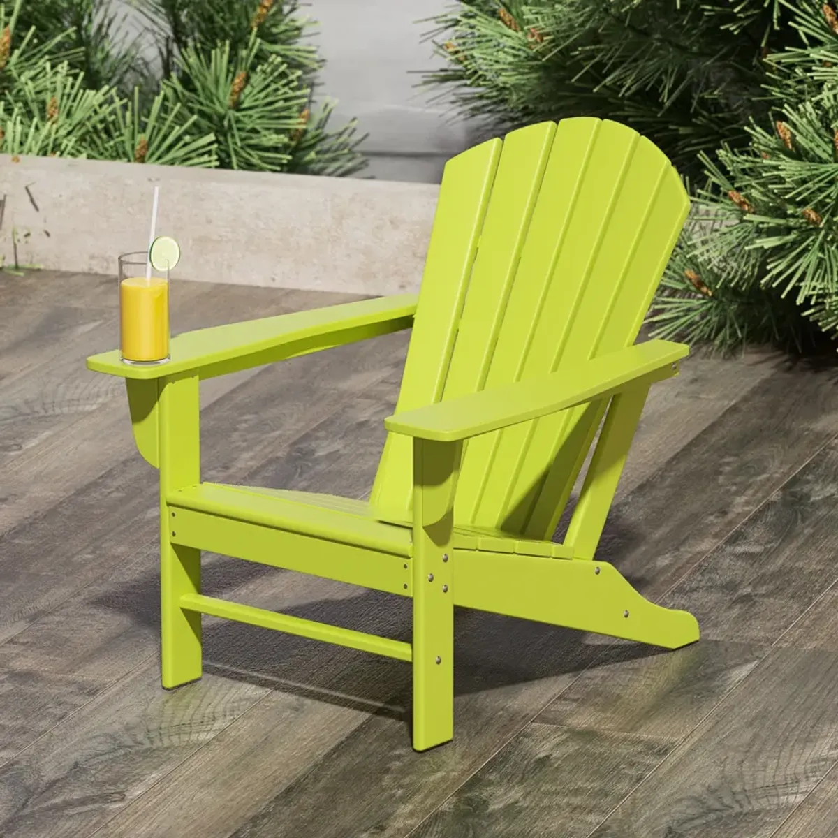 WestinTrends Outdoor Patio Adirondack Chair