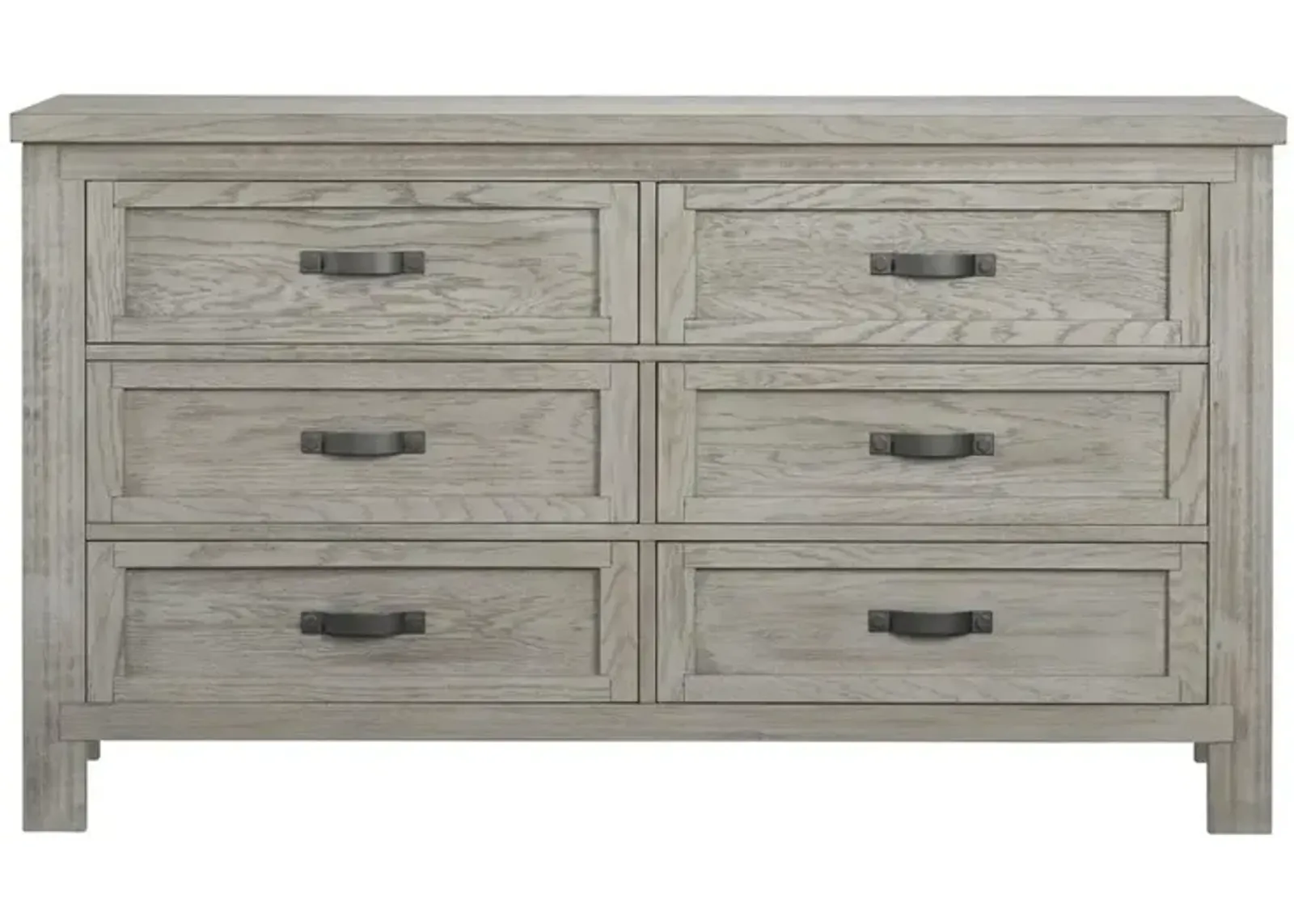 Soho Baby Hanover 6 Dr Dresser Oak Gray