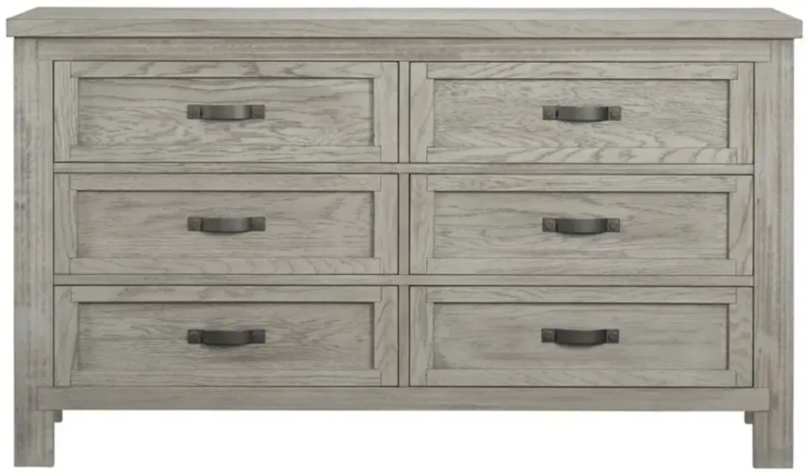 Soho Baby Hanover 6 Dr Dresser Oak Gray