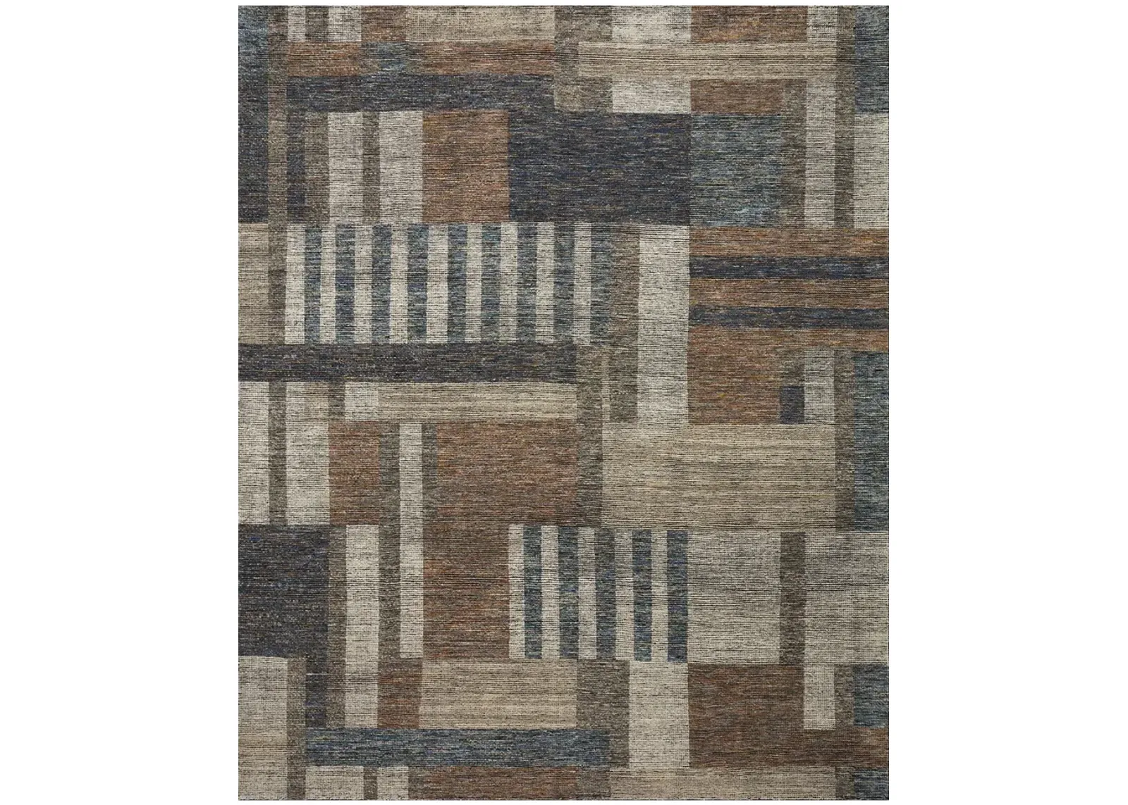 Issey ISY04 Denim/Multi 8' x 10' Rug