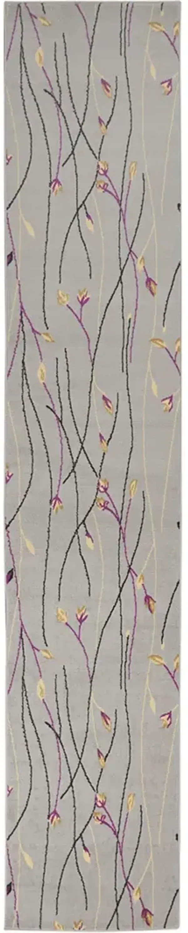 Grafix GRF15 Gray 2'3" x 7'6" Rug