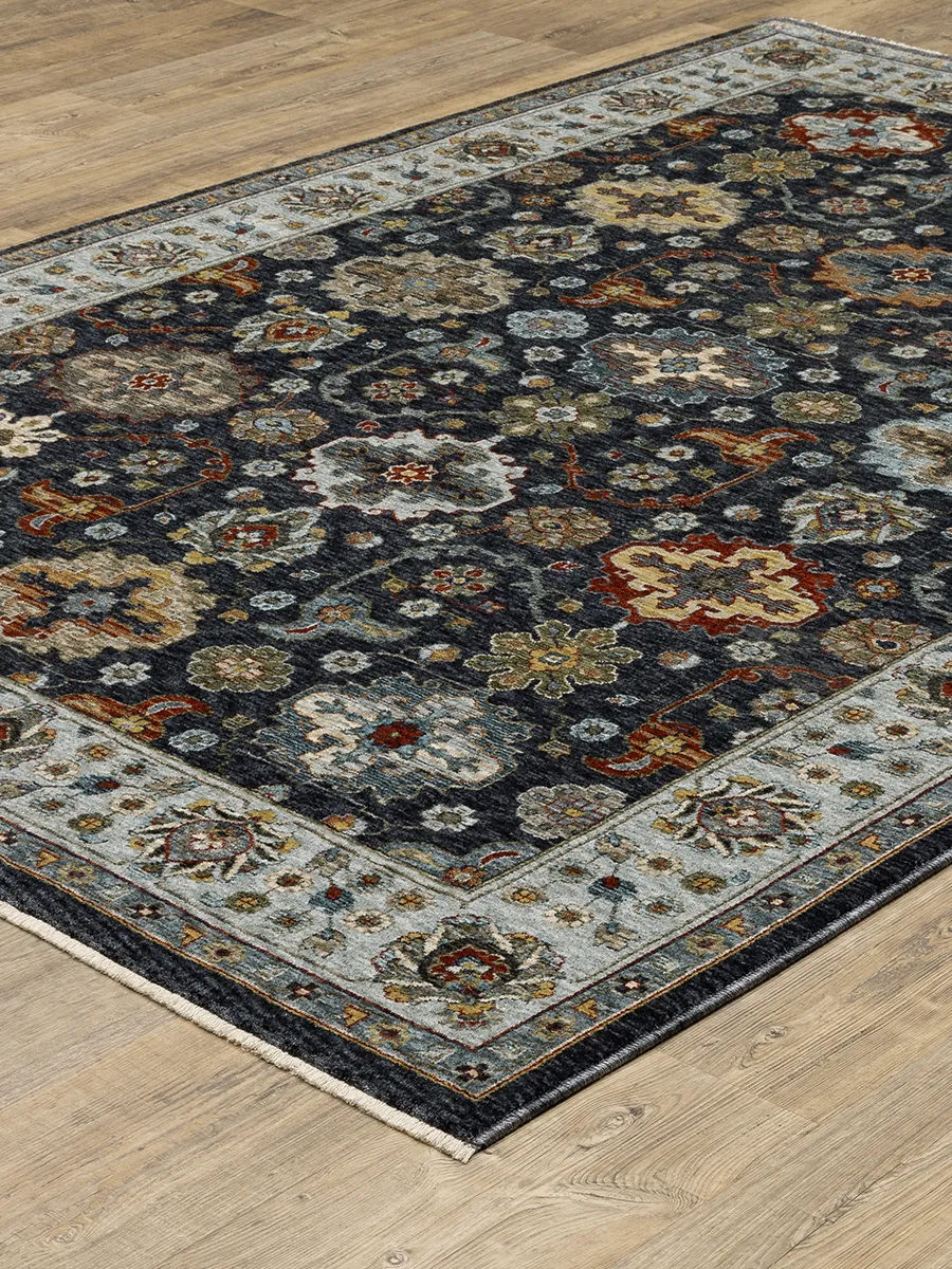 Aberdeen 3'3" x 5' Blue Rug