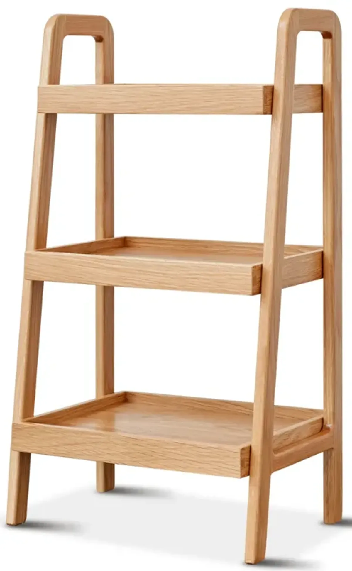 Storage Bench, 3-Tier Beech Wood Shoe Rack for Entryway