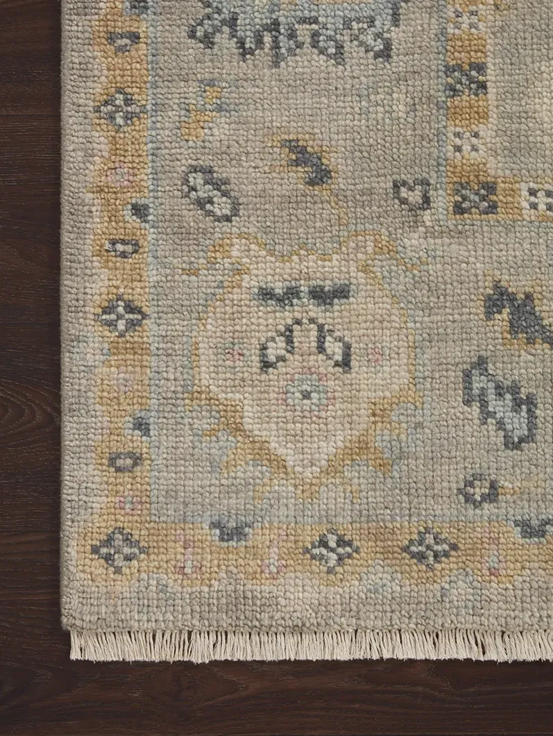 Helena HEL04 Grey/Gold 9'6" x 13'6" Rug