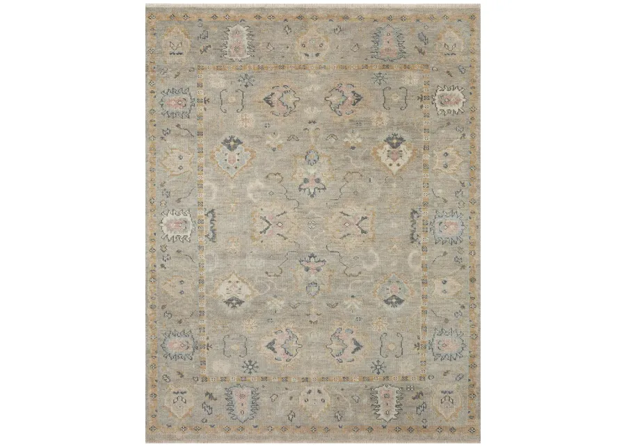 Helena HEL04 Grey/Gold 9'6" x 13'6" Rug