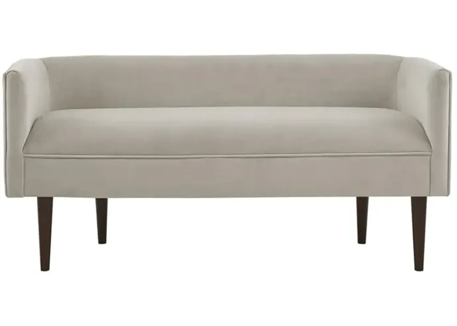 Belen Kox Linen Upholstered Accent Bench, Cream, Belen Kox