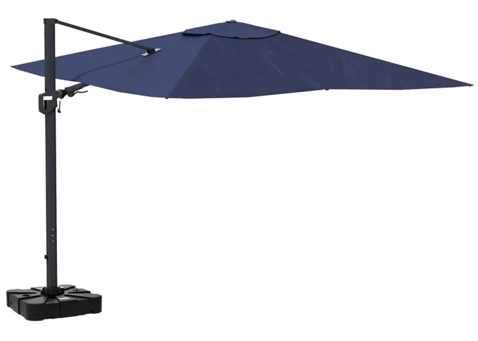 11FT Square Cantilever Patio Umbrella (with Base)