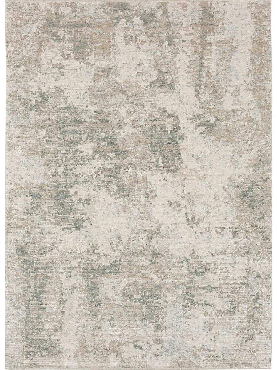 Solitude Velleta Cream  Beige 2' 7" X 7' 3" Rug