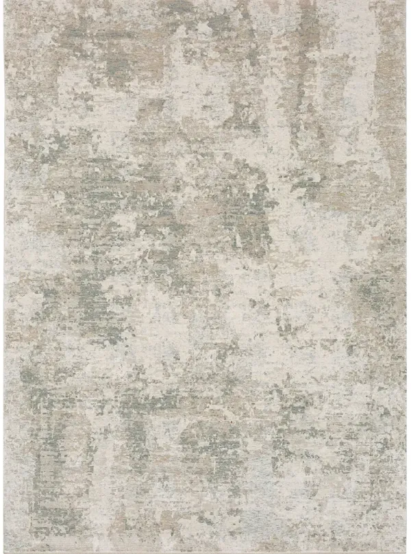 Solitude Velleta Cream  Beige 2' 7" X 7' 3" Rug