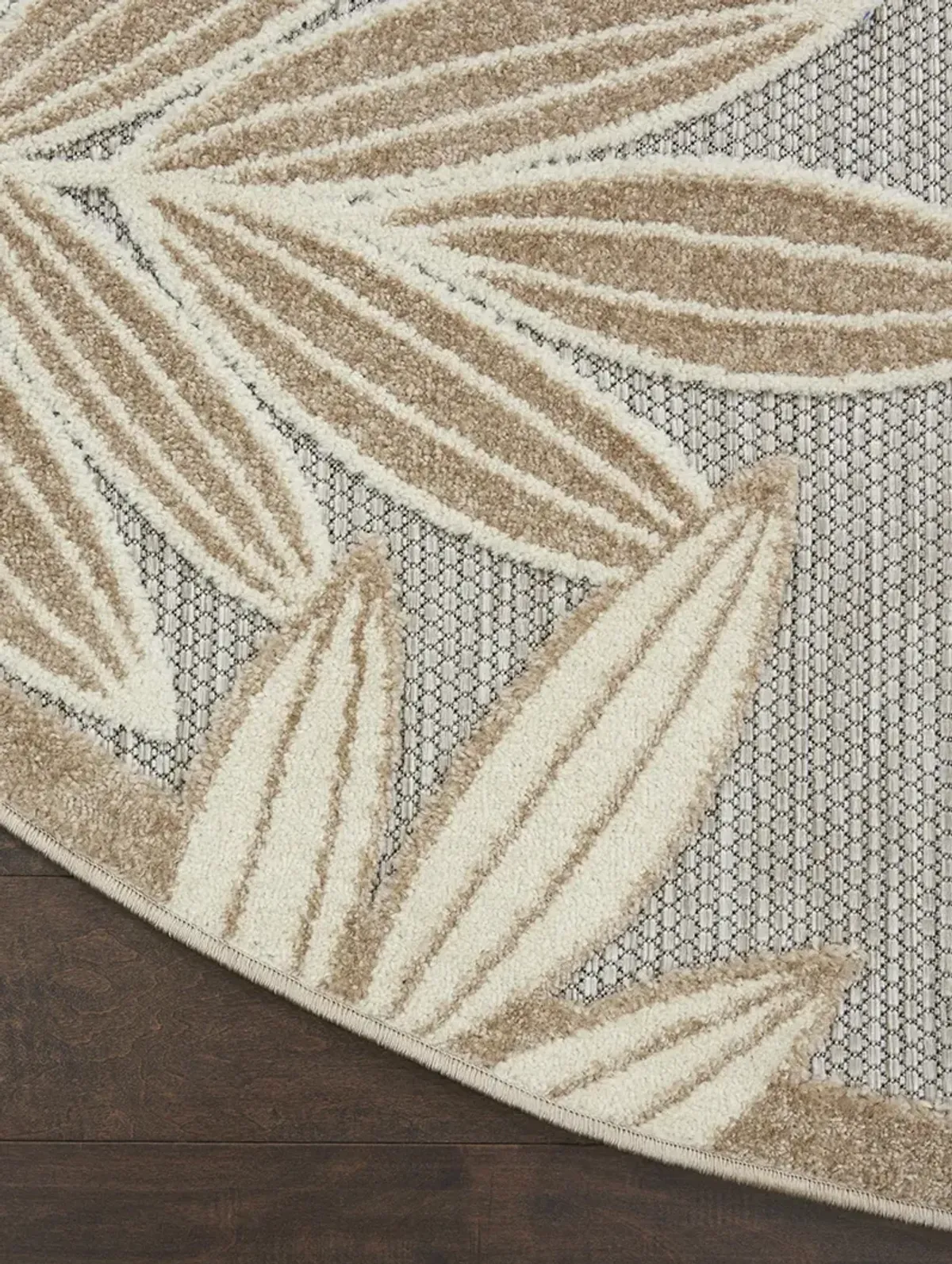 Aloha ALH18 Natural 4' x Round Rug