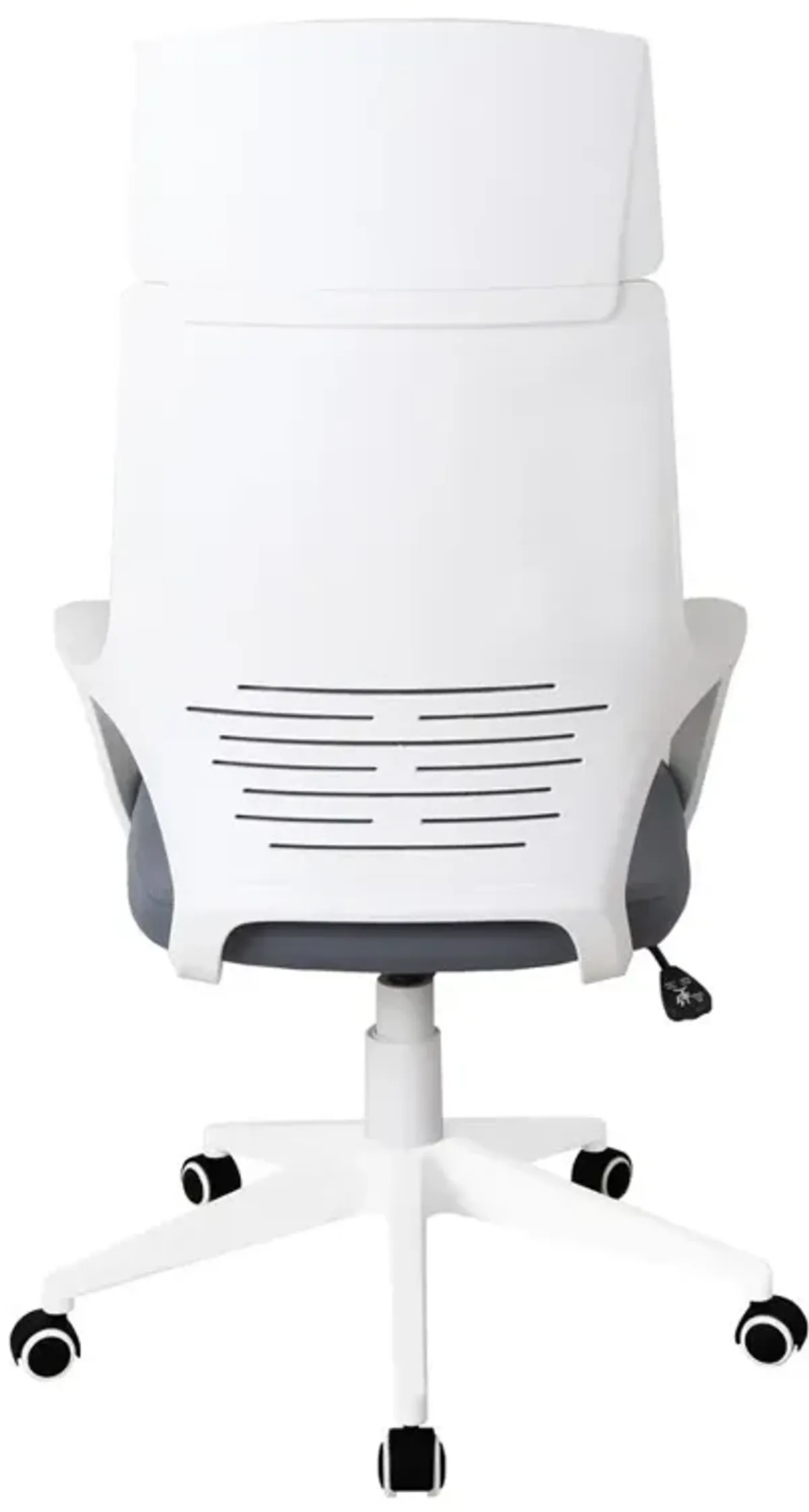 Techni Mobili Modern Studio Office Chair, Grey/White