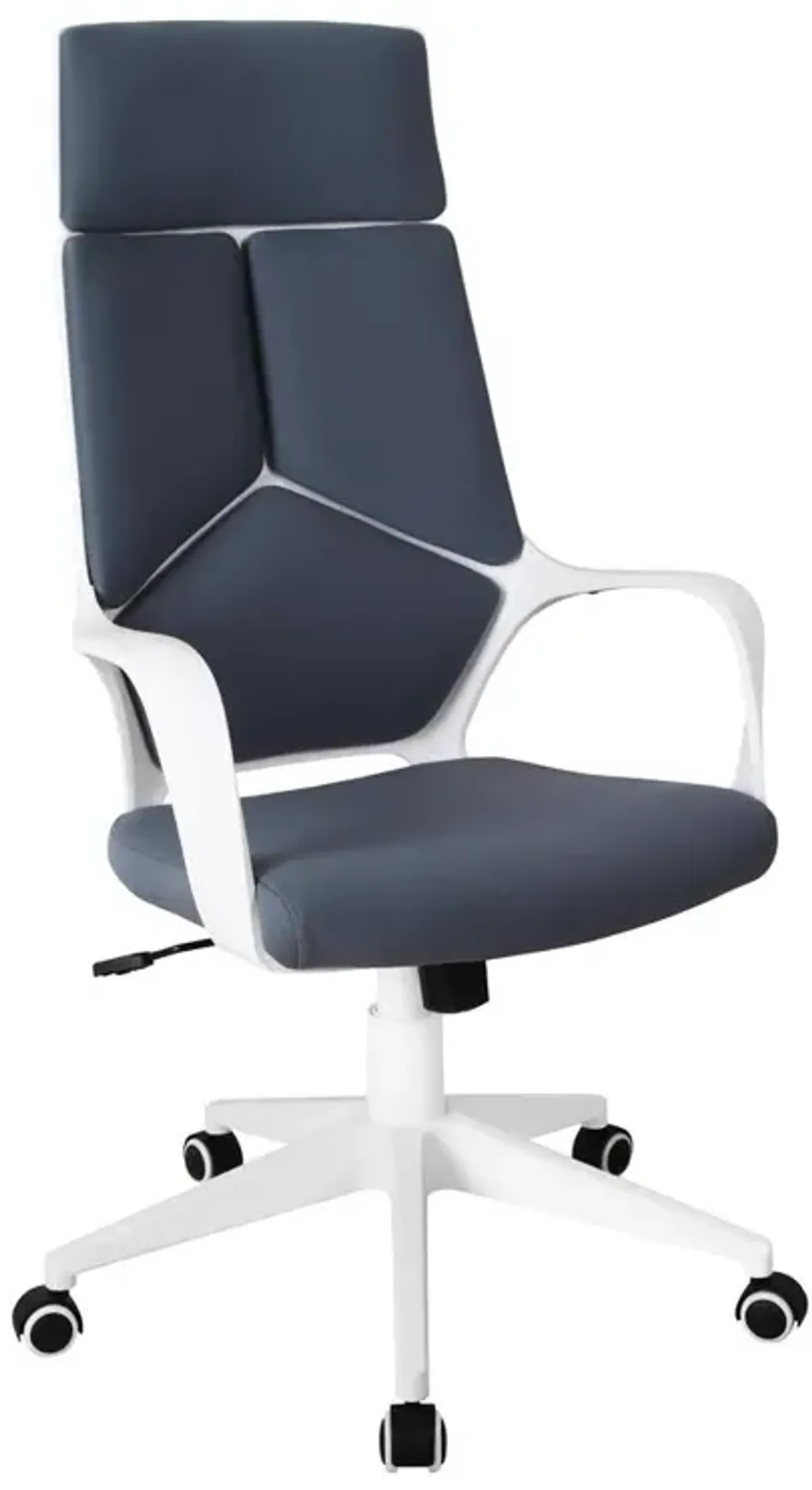 Techni Mobili Modern Studio Office Chair, Grey/White