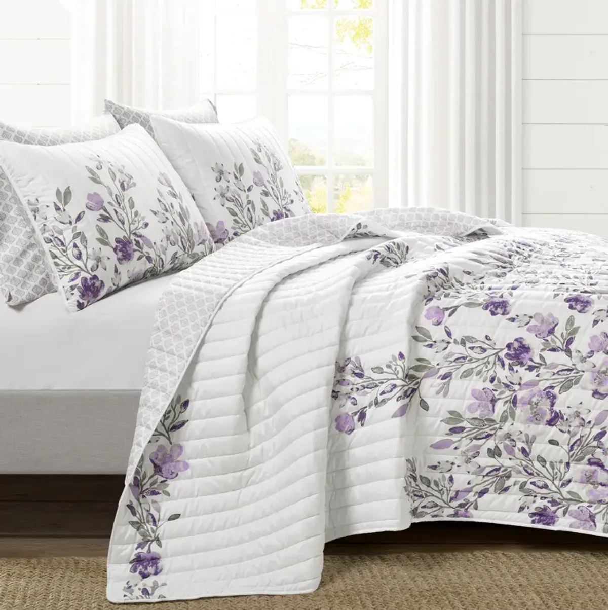 Tanisha Reversible Quilt 5Pc Set