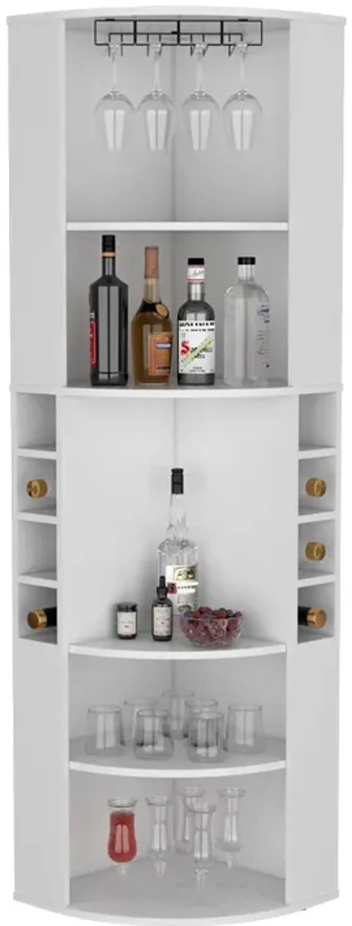 Bar Cabinet Jansen, Living Room, White