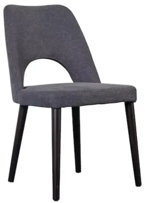 Porter Designs Prato Upholstered Dining Chair, Gray (Set of 2)