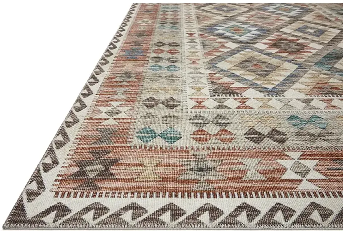 Zion ZIO04 Ivory/Multi 8'6" x 11'6" Rug