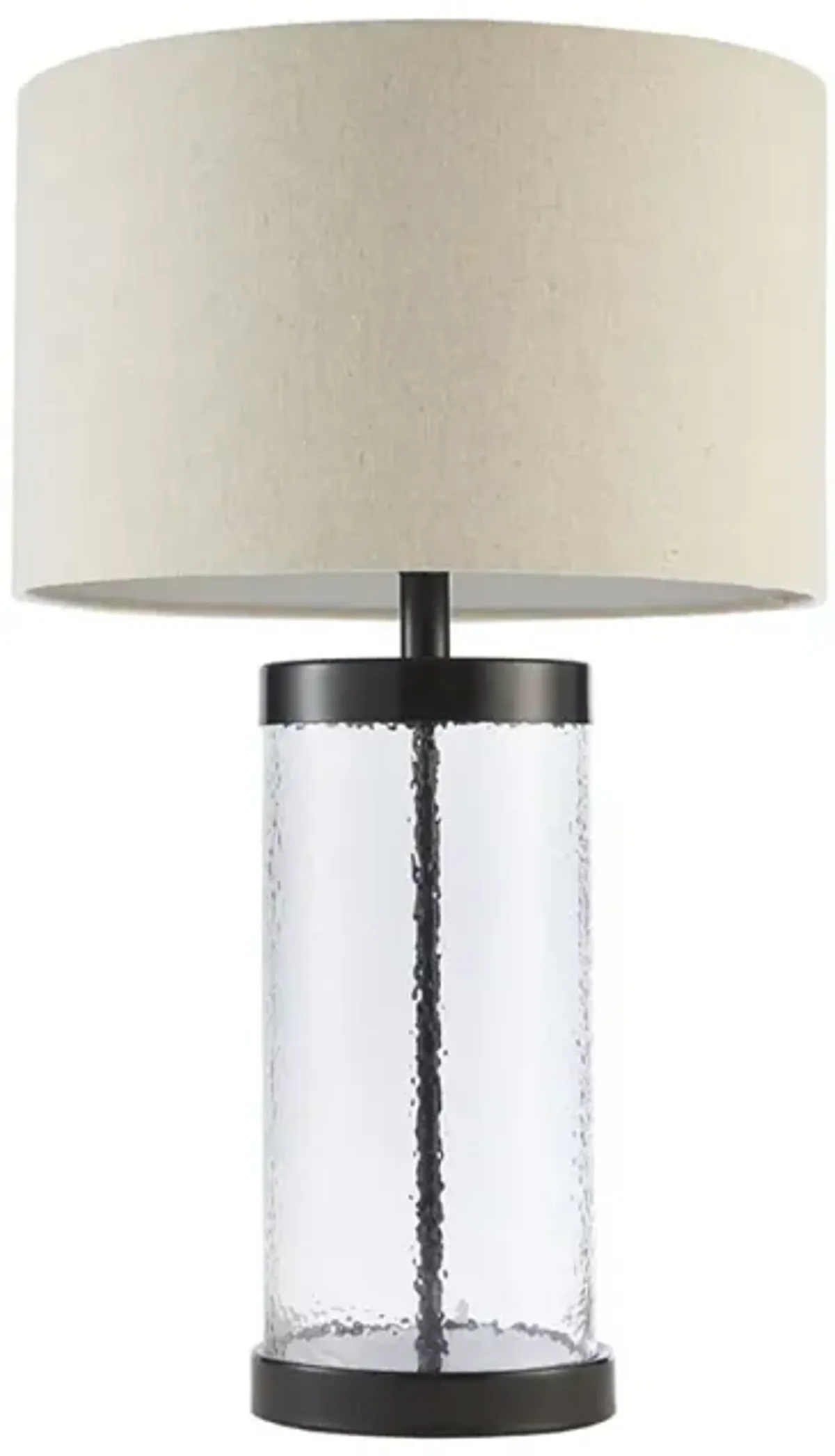 Macon Glass Cylinder Table Lamp