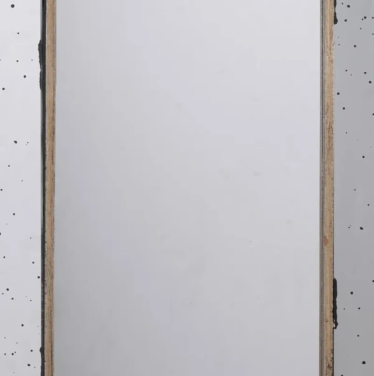 Filo 24 Inch Wall Mirror, Raised Tray Edges, Mirrored Rectangular Frame