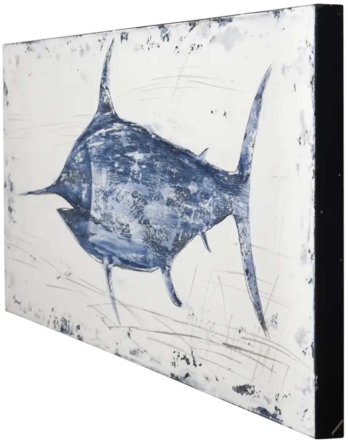 Rustic Swordfish Canvas