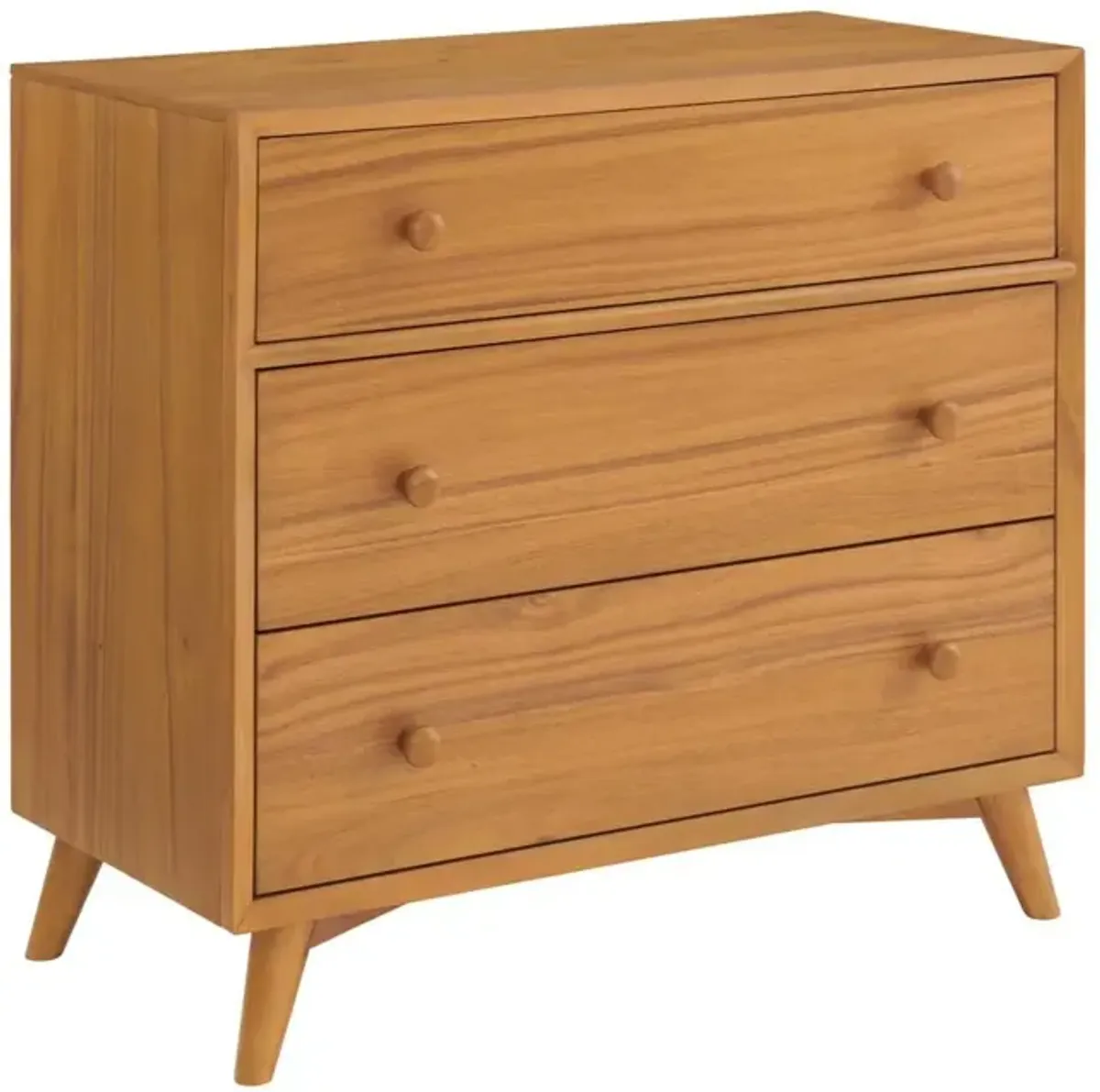 Oxford Baby Dawson 3 Drawer Dresser Honey Brown