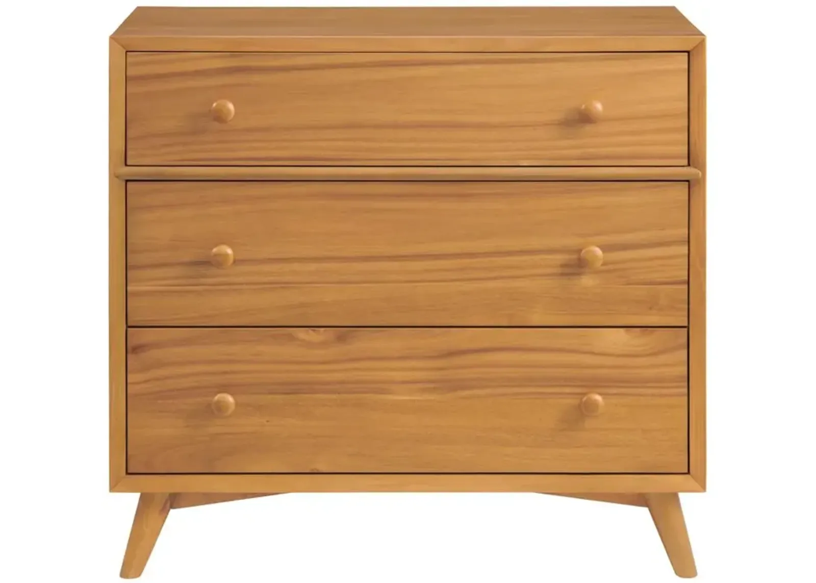 Oxford Baby Dawson 3 Drawer Dresser Honey Brown